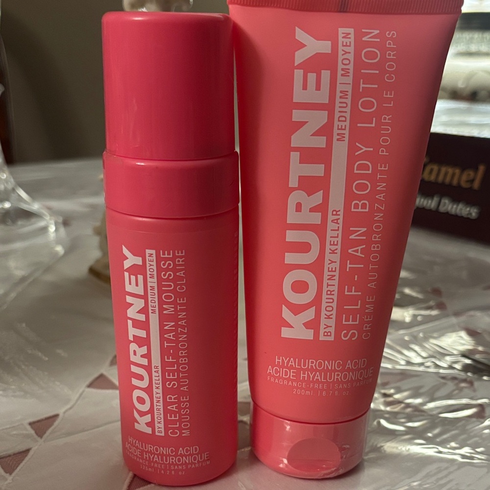 Sealed brand new never opened-Tan Mousse and Body Lotion